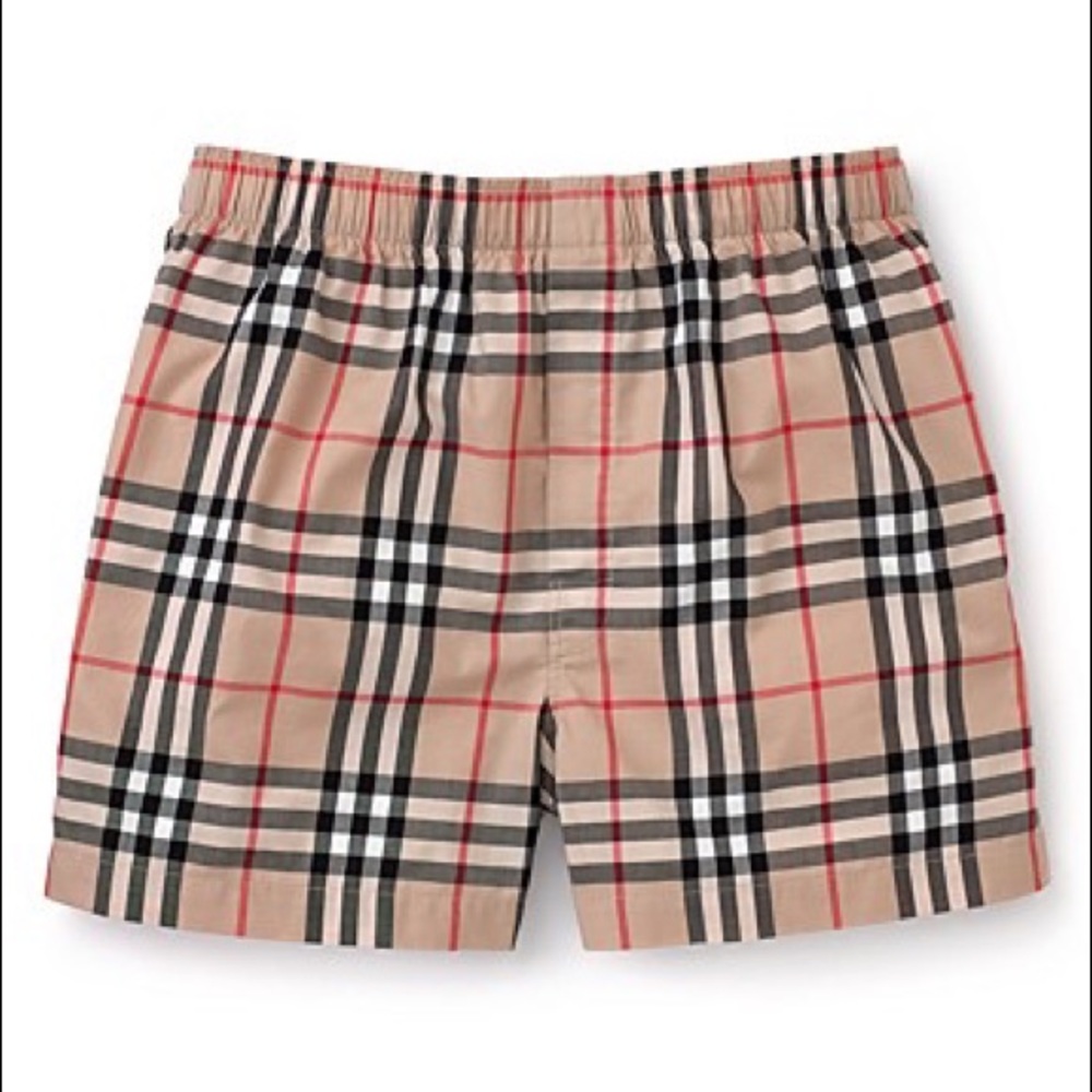 Burberry London Woven Box Shorts